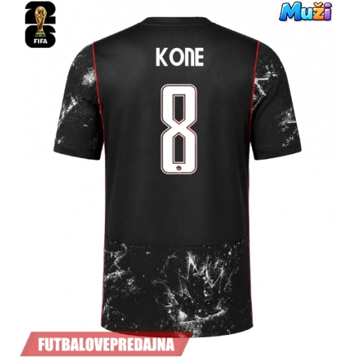 Lacne Muži Futbalové dres Kanada Ismael Kone #8 MS 2026 Krátky Rukáv - Preč